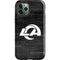 NFL Los Angeles Rams Black & White iPhone 12 Pro Impact Case