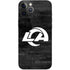 NFL Los Angeles Rams Black & White iPhone 12 Pro Max Skin