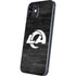 NFL Los Angeles Rams Black & White iPhone 12 Skin