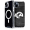 NFL Los Angeles Rams Black & White iPhone 13 MagSafe Case