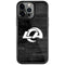 NFL Los Angeles Rams Black & White iPhone 13 Pro Cargo Case