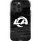 NFL Los Angeles Rams Black & White iPhone 13 Pro Impact Case