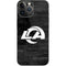 NFL Los Angeles Rams Black & White iPhone 13 Pro Max Skin