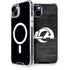 NFL Los Angeles Rams Black & White iPhone 14 MagSafe Case