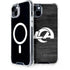 NFL Los Angeles Rams Black & White iPhone 15 Plus MagSafe Case