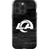 NFL Los Angeles Rams Black & White iPhone 14 Pro Impact Case