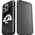 NFL Los Angeles Rams Black & White iPhone 14 Pro Impact Case