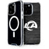 NFL Los Angeles Rams Black & White iPhone 15 Pro MagSafe Case