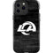 NFL Los Angeles Rams Black & White iPhone 14 Pro Max Impact Case