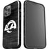 NFL Los Angeles Rams Black & White iPhone 15 Pro Max Impact Case