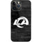 NFL Los Angeles Rams Black & White iPhone 14 Pro Max Skin