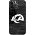 NFL Los Angeles Rams Black & White iPhone 14 Pro Max Skin