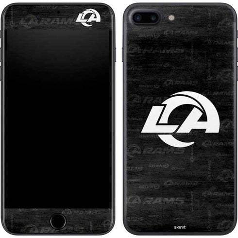 NFL Los Angeles Rams Black & White iPhone 7 Plus Skin