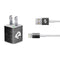 NFL Los Angeles Rams Black & White iPhone Charger (5W USB) Skin
