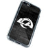 NFL Los Angeles Rams Black & White iPhone SE (2nd & 3rd Gen) Clear Case