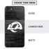 NFL Los Angeles Rams Black & White iPhone SE (2nd & 3rd Gen) Skin