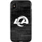 NFL Los Angeles Rams Black & White iPhone X Pro Case