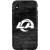 NFL Los Angeles Rams Black & White iPhone X Pro Case