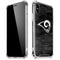 NFL Los Angeles Rams Black & White iPhone X/XS Clear Case