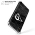 NFL Los Angeles Rams Black & White iPhone X/XS Clear Case