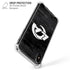 NFL Los Angeles Rams Black & White iPhone XS Max Clear Case