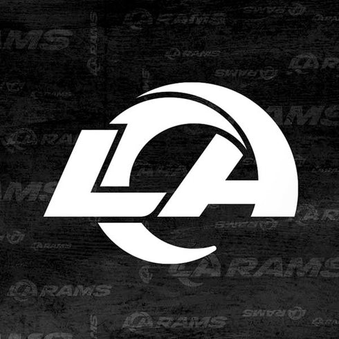 NFL Los Angeles Rams Black & White iPhone XS Max Skin