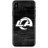 NFL Los Angeles Rams Black & White iPhone XS Skin