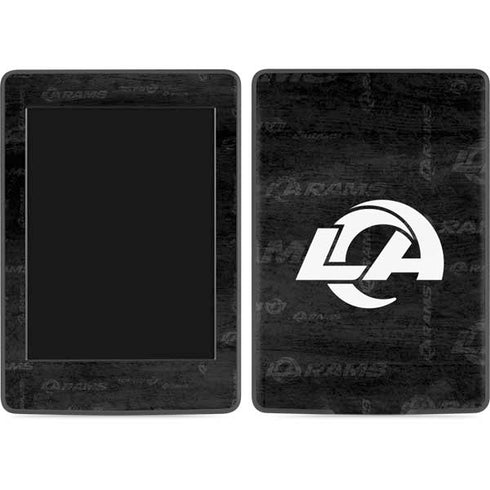 NFL Los Angeles Rams Black & White Amazon Kindle Skin