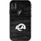 NFL Los Angeles Rams Black & White LifeProof Fre iPhone Skin
