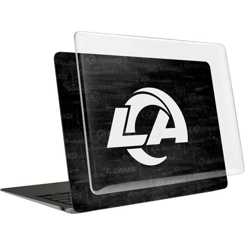 NFL Los Angeles Rams Black & White MacBook Air 13in (2020) Case plus Skin