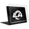NFL Los Angeles Rams Black & White MacBook Air 13in (2020) Case plus Skin