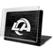 NFL Los Angeles Rams Black & White MacBook Pro 13in (2020) Case plus Skin