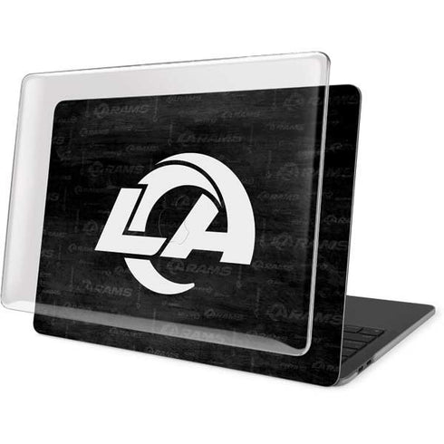 NFL Los Angeles Rams Black & White MacBook Pro 16in (2019-20) Case plus Skin