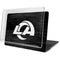 NFL Los Angeles Rams Black & White MacBook Pro 16in (2019-20) Case plus Skin