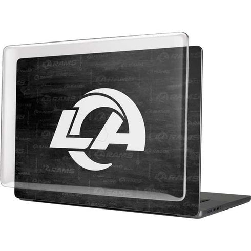NFL Los Angeles Rams Black & White MacBook Pro 16in (2021-25) Case plus Skin