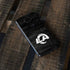 NFL Los Angeles Rams Black & White Moto E5 Plus Skin