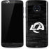 NFL Los Angeles Rams Black & White Moto G6 Skin