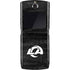 NFL Los Angeles Rams Black & White Motorola RAZR Skin