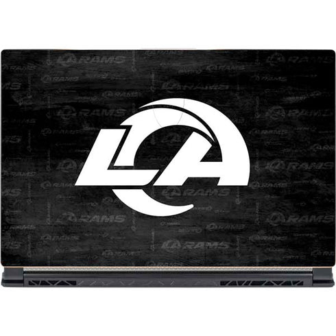 NFL Los Angeles Rams Black & White MSI GS65 Stealth Laptop Skin
