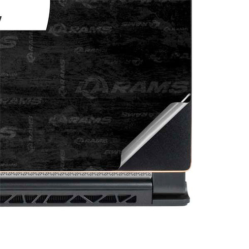 NFL Los Angeles Rams Black & White MSI GS65 Stealth Laptop Skin