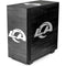 NFL Los Angeles Rams Black & White NZXT H510 Compact ATX Mid-Tower Case Skin