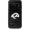 NFL Los Angeles Rams Black & White Otterbox Commuter Galaxy Skin