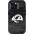 NFL Los Angeles Rams Black & White Otterbox Defender iPhone Skin