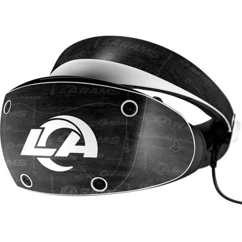 NFL Los Angeles Rams Black & White PlayStation VR2 Skin