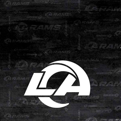 NFL Los Angeles Rams Black & White PS4 Console and Controller Bundle Skin