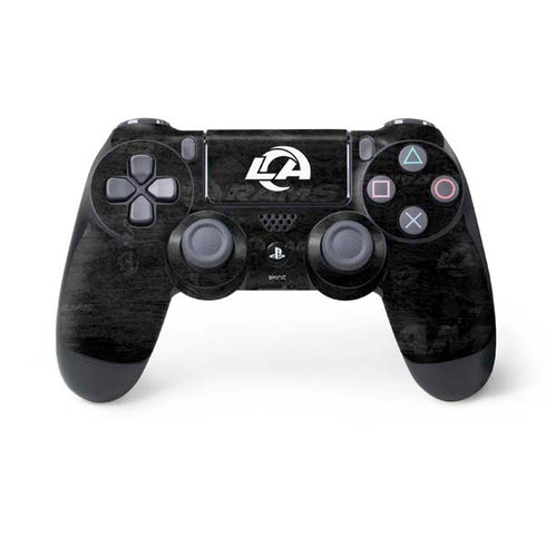 NFL Los Angeles Rams Black & White PS4 Controller Skin