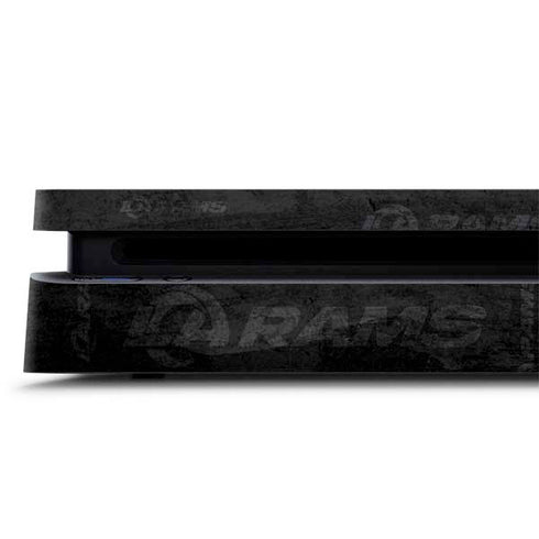NFL Los Angeles Rams Black & White PS4 Slim Skin