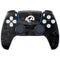 NFL Los Angeles Rams Black & White PS5 Controller Skin