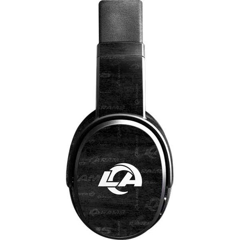 NFL Los Angeles Rams Black & White Skullcandy Crusher Wireless Skin