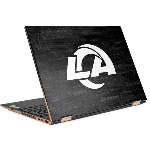 NFL Los Angeles Rams Black & White HP Spectre Skin